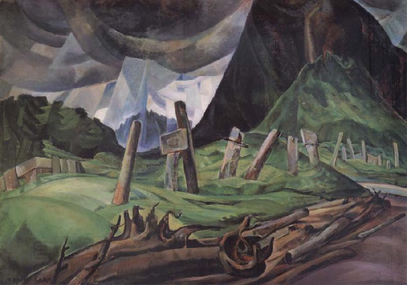Emily Carr Vanquished oil painting picture